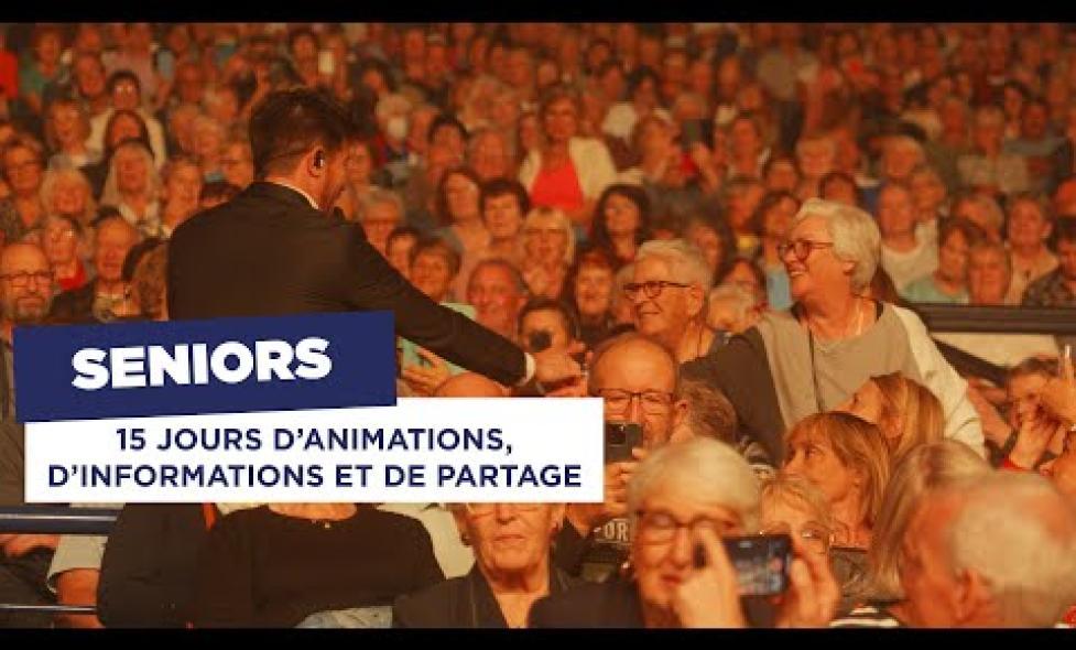 Quinzaine des seniors et des aidants l Département des Alpes-Maritimes - Lire la vidéo, fenêtre modale